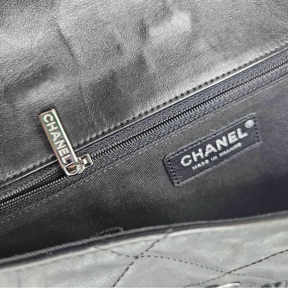 Chanel Star Attitude Flag Bag Grommet Embellished Quilted Leather Large - Picture 14 of 16